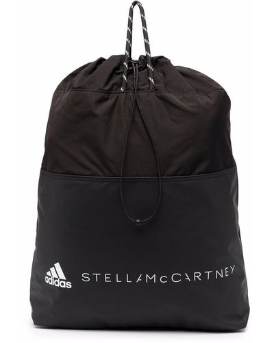 adidas By Stella McCartney Logo-print Backpack - Black