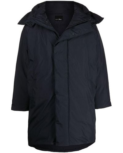 3.1 Phillip Lim Parka Duvet à design oversize - Bleu