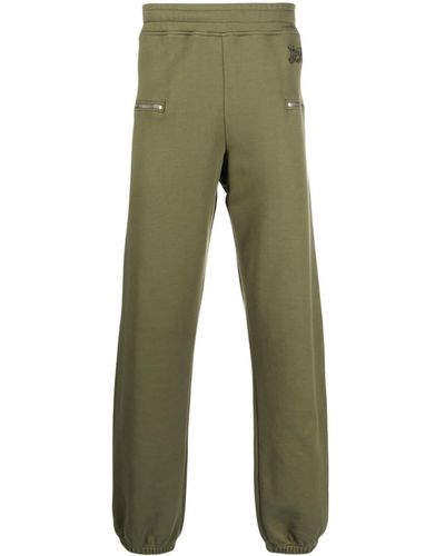 Moschino Pantalones de chándal con bolsillos con cremallera - Verde