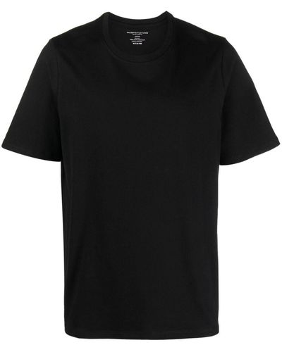 Majestic Filatures Crew-neck Organic Cotton T-shirt - Black