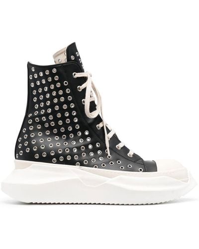 Rick Owens Abstract Sneaks - Black
