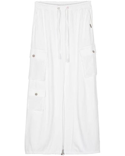 Liu Jo Cargo Maxi Skirt - White