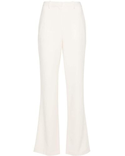 Theory Pressed-Crease Trousers - White