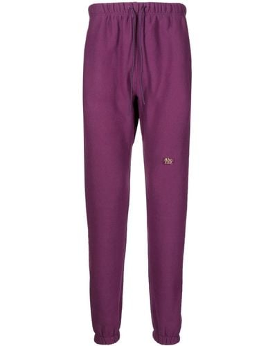 Advisory Board Crystals Drawstring-waist sweatpants - Purple