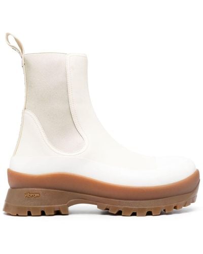 Stella McCartney Trace Pull-on Ankle Boots - White