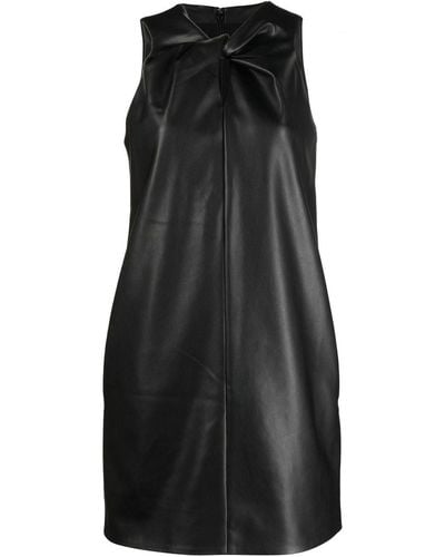 Proenza Schouler Twist-front Sleeveless Dress - Black