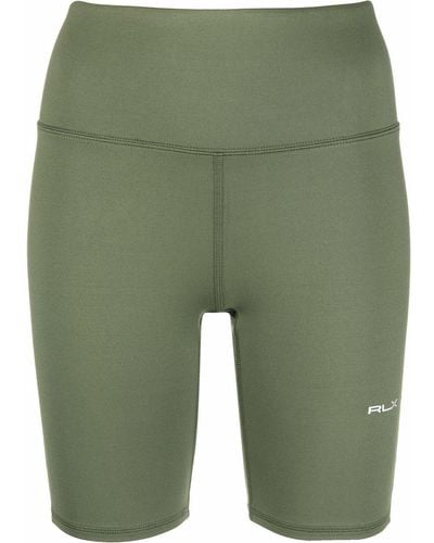 Polo Ralph Lauren Rlx Athletic Cycling Shorts - Green