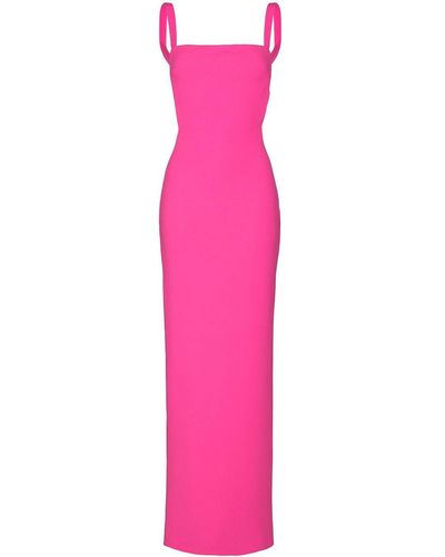 Solace London Crockett Multi-strap Evening Gown - Pink