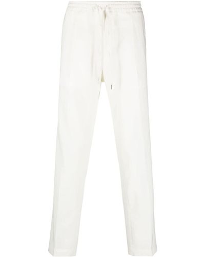 Briglia 1949 Pantalones rectos con cordones - Blanco