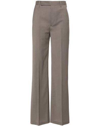 Rick Owens Dietrich Straight-leg Trousers - Grey