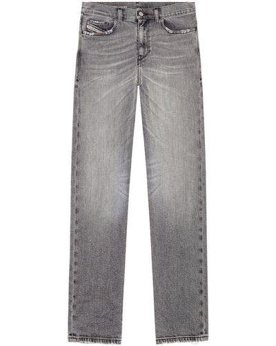 DIESEL Tief sitzende D-Air Cropped-Jeans - Grau