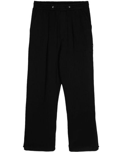 ZZERO BY SONGZIO Panther Wide-leg Track Trousers - Black