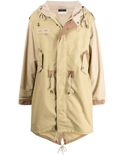 Fred Perry Nicholas Daley Patch Parka - Natural