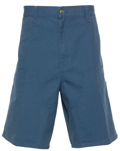 Carhartt Double Knee Cotton Shorts - Blue