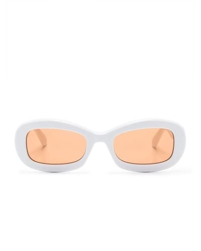 Gcds GD0027 Sonnenbrille mit ovalem Gestell - Pink