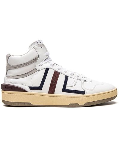 Lanvin Clay High-Top-Sneakers - Weiß