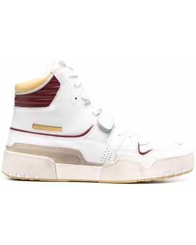 Isabel Marant Alseeh High-top Trainers - White