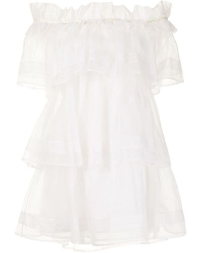 Macgraw Petal ドレス - ホワイト