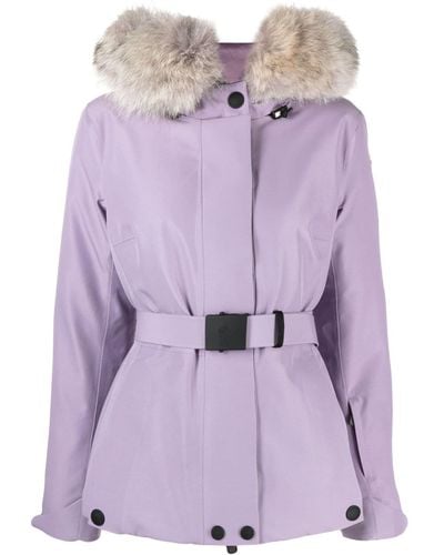 3 MONCLER GRENOBLE Laplance Hooded Ski Jacket - Purple