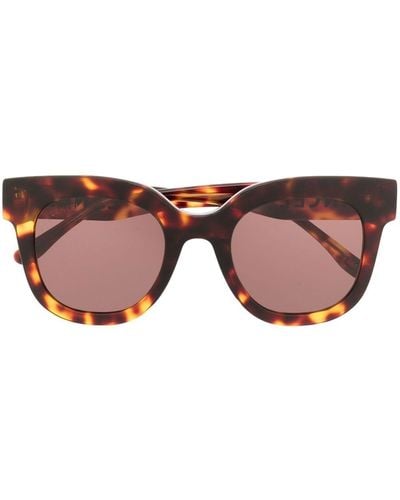 Lancel Ninon Cat Eye-frame Sunglasses - Brown