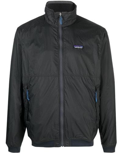 Patagonia Leichte Jacke mit Logo-Patch - Schwarz