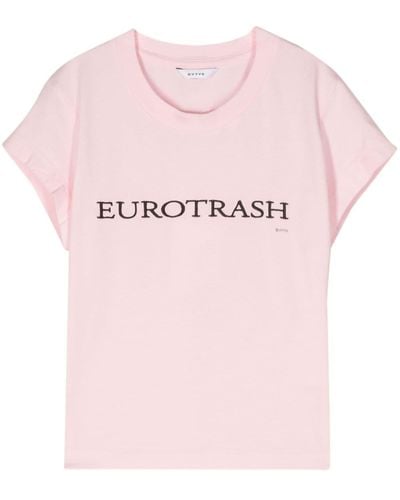 Eytys Zion Cropped T-shirt - Pink