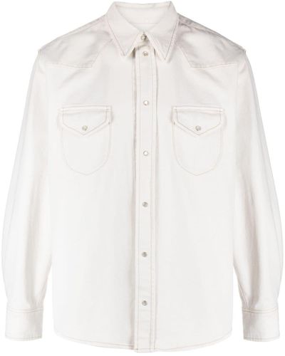 Bally Cotton Shirt - White