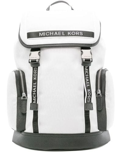 Michael Kors Kent Drawstring Backpack - White