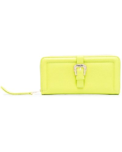 Versace Jeans Couture Damen polyester brieftaschen - Gelb