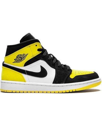 Nike Air 1 Mid Se "yellow Toe" Sneakers