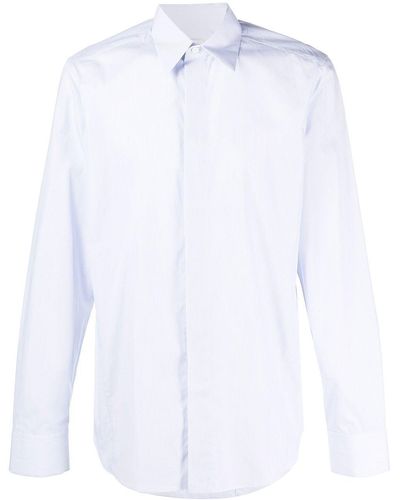 Lanvin Camisa con botones y manga larga - Blanco