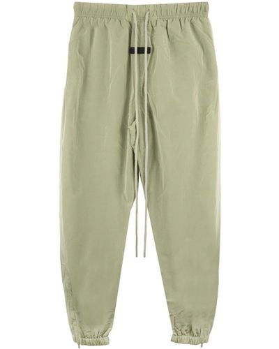 Fear Of God Drawstring Canvas Track Trousers - Green