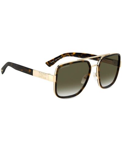 DSquared² Hype Navigator-frame Sunglasses - Brown