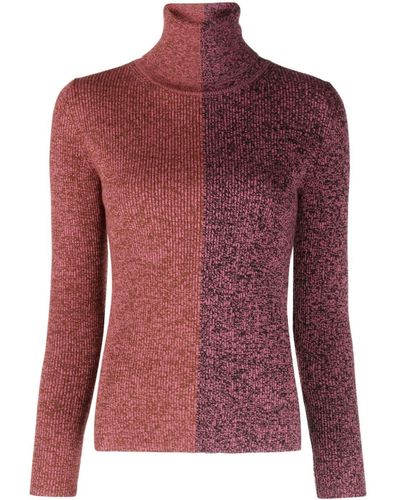 PS by Paul Smith Roll-neck Wool Jumper - Red