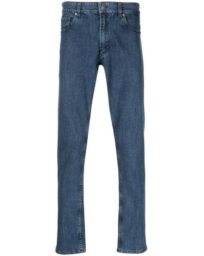 Lardini Mid-wash Slim-fit Jeans - Blue