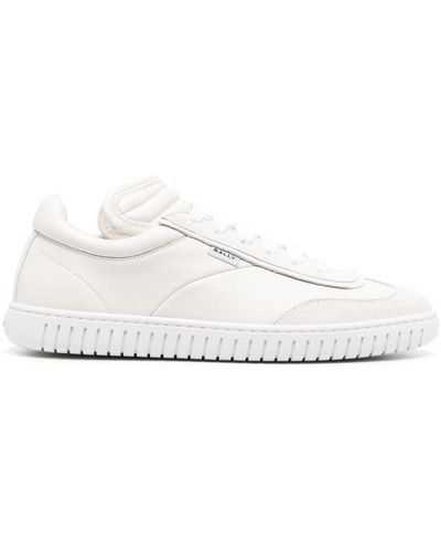 Bally Parrel Low-top Leather Trainers - White