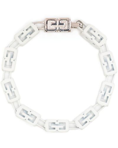 Givenchy 4g-motif Matte Bracelet - White