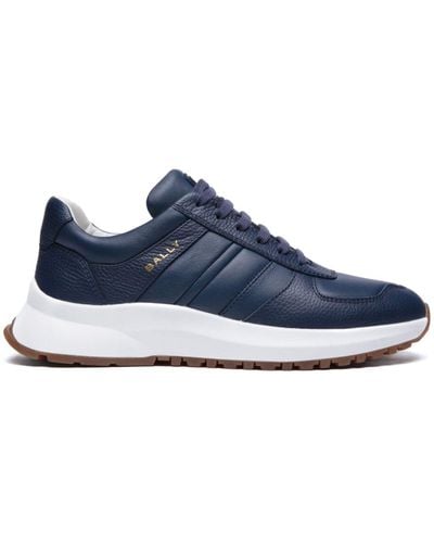 Bally Sneakers Outline con stampa - Blu
