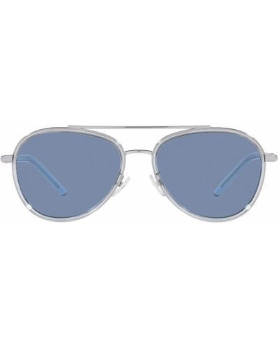 Tory Burch Pilot-frame Sunglasses - Blue