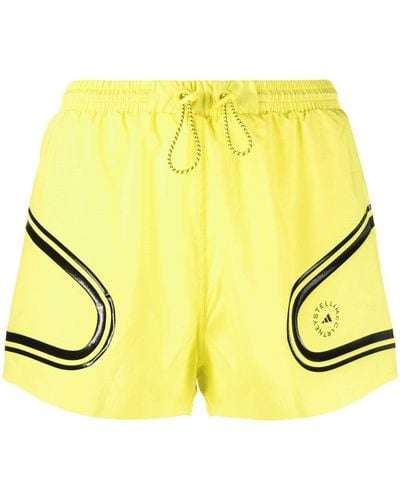 adidas By Stella McCartney Truepace Running Shorts - Yellow