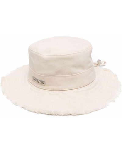 Jacquemus Le Bob Artichaut Hat - White