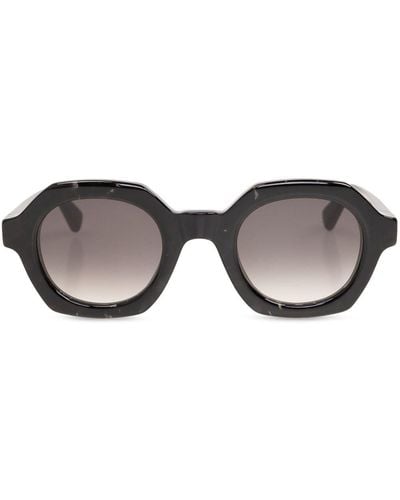 Mykita Teshi Geometric-frame Sunglasses - Brown
