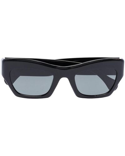 Port Tanger Ayreen Rectangular-frame Sunglasses - Black