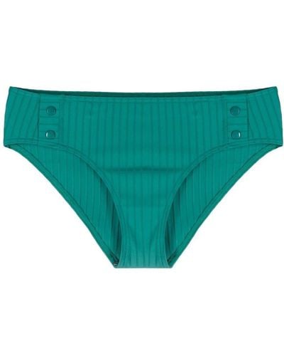 Eres Daiquiri Ribbed Bikini Bottoms - Green