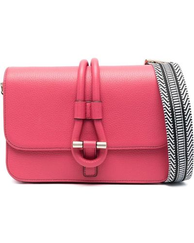 Tila March Romy Leather Shoulder Bag - Pink
