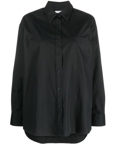 Filippa K Sammy Long-sleeve Shirt - Black