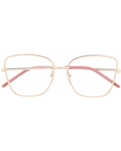 Marni スクエア眼鏡フレーム - メタリック