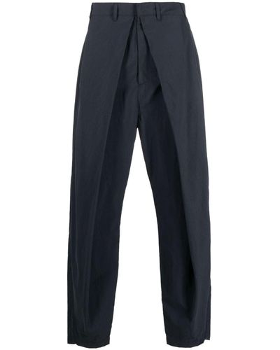 Marcelo Burlon High-waisted Tailored Trousers - Blue
