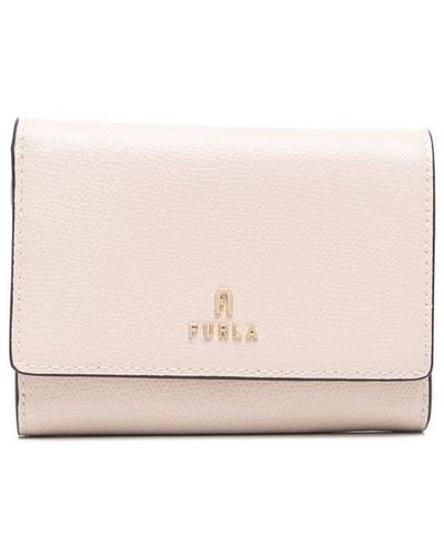 Furla Logo-plaque Leather Wallet - Pink