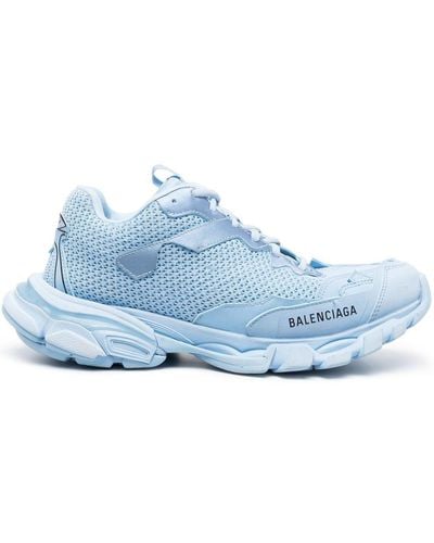 Balenciaga Sneakers chunky Destroy - Blu
